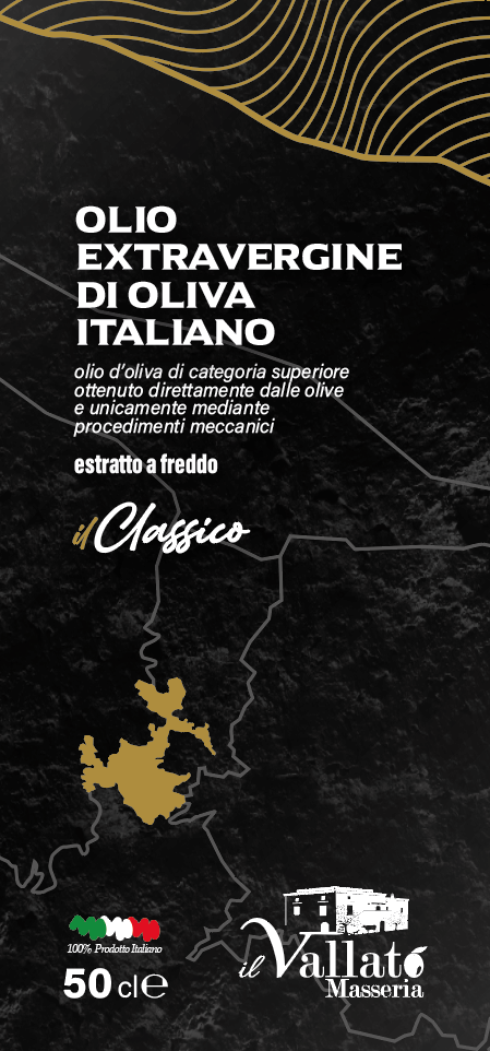 Il Classico Olio Evo da 50 Olio ExtraVergine di Oliva Classico da 50 cl
